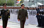 President Hu reviews PLA Garrison troops in HK   