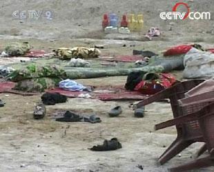 In Iraq, a suicide bombing has killed six people and wounded seven in Anbar province.(CCTV.com)