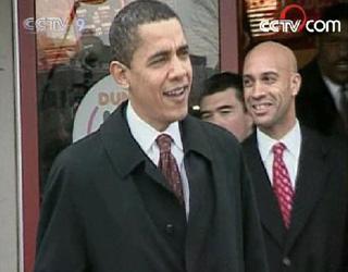 Polls gave Obama double-digit leads in both Maryland and Virginia. (CCTV.com)