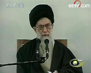 Iran's supreme leader, the Ayatollah Khamenei has thanked the country, government and parliament for uniting in its nuclear situation.(CCTV.com)
