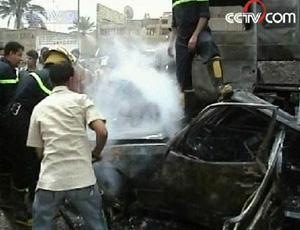 In the Iraqi capital, fierce battles broke out in the Shiite slum of Sadr city at dawn on Friday. (CCTV.com)