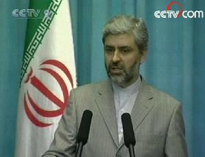 Mhoammed Ali Hosseini, Iranian Foreign Ministry Spokesman.  (CCTV.com)