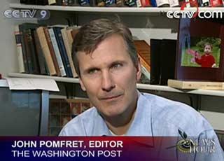 Washington Post journalist, editor and expert on China, John Pomfret, who has worked in media for over twenty years.