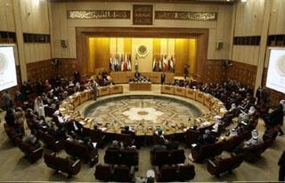 A general view shows the Arab League foreign ministers' emergency meeting to discuss Lebanese issues at the headquarters in Cairo May 11, 2008.