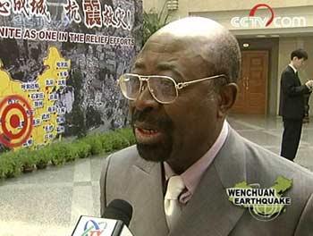 Ambassador of Cameroon to China Eleih-Elle Etian 