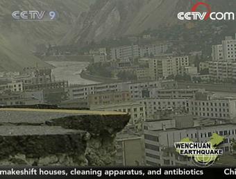 This is Wenchuan now, where some 40,000 people used to live.