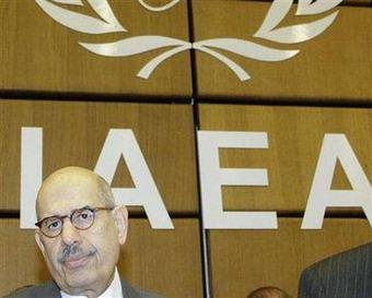 International Atomic Energy Agency (IAEA) Director General Mohamed ElBaradei waits for the start of a board of governors meeting in Vienna, June 2, 2008.REUTERS/Leonhard Foeger