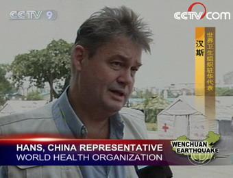 Representatives of the World Health Organization have praised the medical and health work at China's quake-ravaged Sichuan Province.
