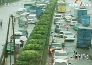 Precipitation has exceeded 300 millimeters in several cities and counties. 