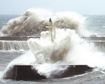 Typhoon Fung Wong, or phoenix, is now moving rapidly northwestward and is expected to land in Hualien of the Taiwan region on Monday morning.