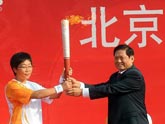 Paralympic torch relay begins final leg in Beijing