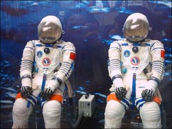 Suits for the astronauts' space walk
