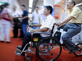 Beijing holds exhibition for the handicapped