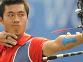China´s Cheng Changjie wins men´s ind. recurve- W1/W2 gold