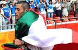 Mario Santillan of Mexico wins men´s marathon T46 gold