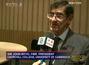 John Boyd, FMR. President of Churchill College of University of Cambridge 