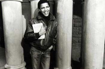 He attended Harvard Law School and was elected the first black president of the Harvard Law Review.