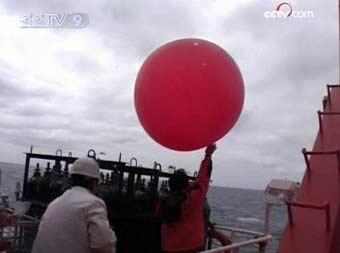 They release weather balloons to gather meteorological information.