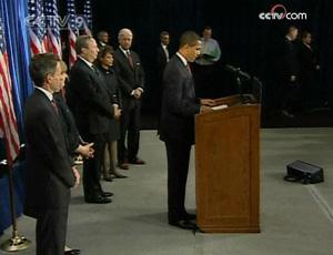 President-elect Barack Obama has named his economic team warning the US is facing an economic crisis of historic proportions.(CCTV.com)