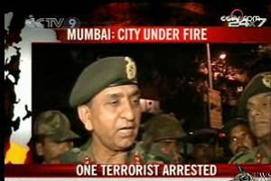R.H. Hooda, Indian Army Official, said, " ... in the area of Taj there should be about five to six." (CCTV.com)