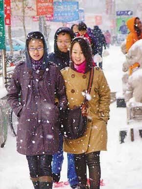 The China Meteorological Administration says this is the strongest cold front to hit the country so far this winter.