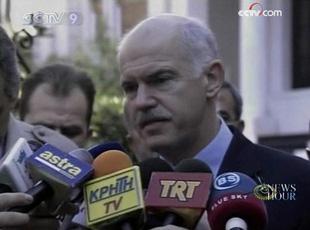 George Papandreou, Greek Opposition Leader.(CCTV.com)