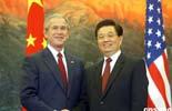 Hu and Bush exchange congratulatory messages on anniversary of relations