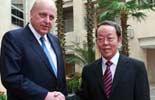 Chinese vice foreign<br> minister holds talks <br>with Negroponte