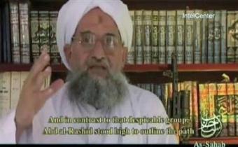 Al Qaeda's second-in-command Ayman al-Zawahri speaks in a grab from a video released September 20, 2007.REUTERS/via Internet/Files 