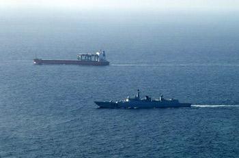 A Chinese naval task force is carrying out its second escort mission in the Gulf of Aden off Somalia. 