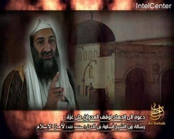 An audiotape said to be a recording of Al Qaeda leader, Osama Bin Laden, has called for Muslims to launch a jihad, or holy struggle, on Israel over its offensive in Gaza.