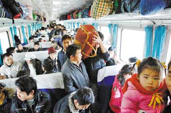 China's rail, airline, and road sectors are working around the clock to manage the passenger surge.