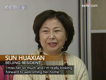 Sun Huaxian, Beijing Resident(CCTV.com)