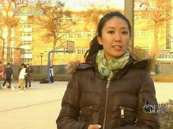 CCTV reporter Wang Mangmang