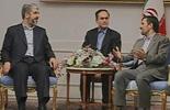 Hamas political leader meets Iranian President