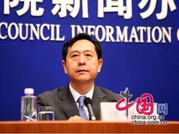 Chen Xiaohong, Vice Minister of Ministry of Health, said,