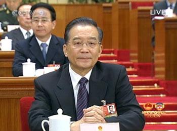 Chinese leaders Hu Jintao, Wen Jiabao, Jia Qinglin, Li Changchun, Xi Jinping, Li Keqiang, He Guoqiang and Zhou Yongkang attended the meeting. 