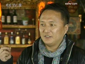 Choeji Nyima, General Manager of Makye Ame Restaurant of Lhasa 
