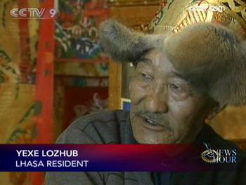 Yexe Lozhub, Lhasa Resident, said, “The riots only made our lives miserable. Businessmen had no business, and we had no place to buy our daily necessities.(CCTV.com)