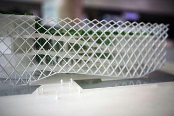 France's "Shanghai World Expo Bureau" is promoting its idea of a "sensitive city", with a six-thousand-square-meter exhibition hall on water.