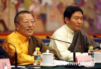 A delegation of five Tibetan NPC deputies met the media in Beijing after finishing their visit to the United States and Canada.