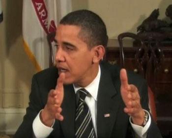 Obama said no single nation can solve the problems stemming from the financial meltdown, climate change, and nuclear weapons proliferation.