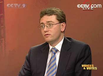 David Ward, First Secretary of Political Section of British Embassy 