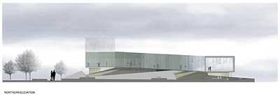 Artistic rendition of the Irish Pavilion