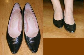 Leather shoes became available to common people.