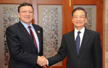 Chinese Premier Wen Jiabao meets European Commission President