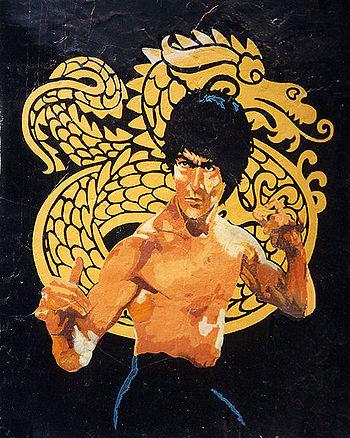 Bruce Lee, creating art of expressing the human body 