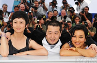 Jian Zhangke with "24 City" at Cannes