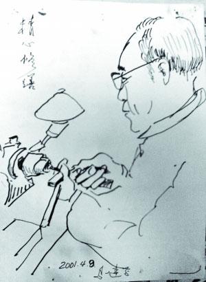 self-employed pen-repairer