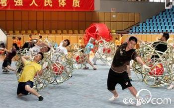 Performance rehearsed for Olympic Opening Ceremony 